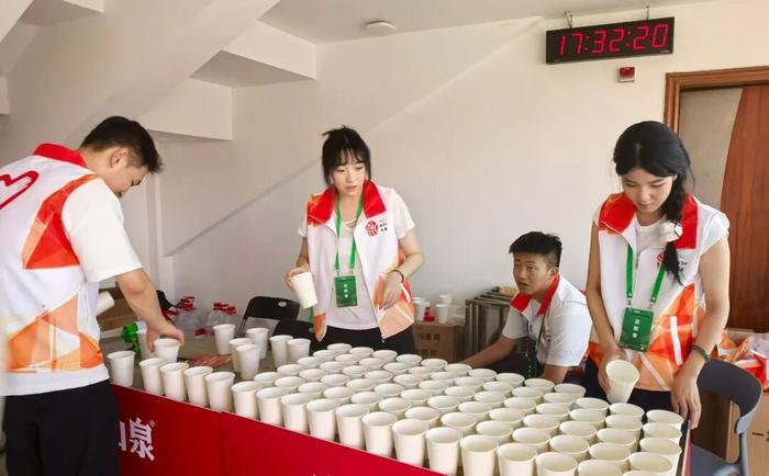 场馆服务升级!五大免费饮水点全覆盖